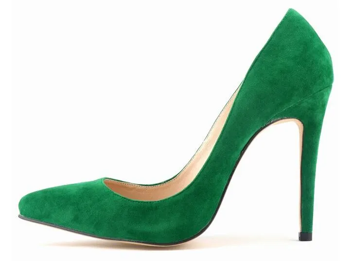 Women's Vintage Flock Pointed Toe Design Platform Shoes In 10 Designs!
